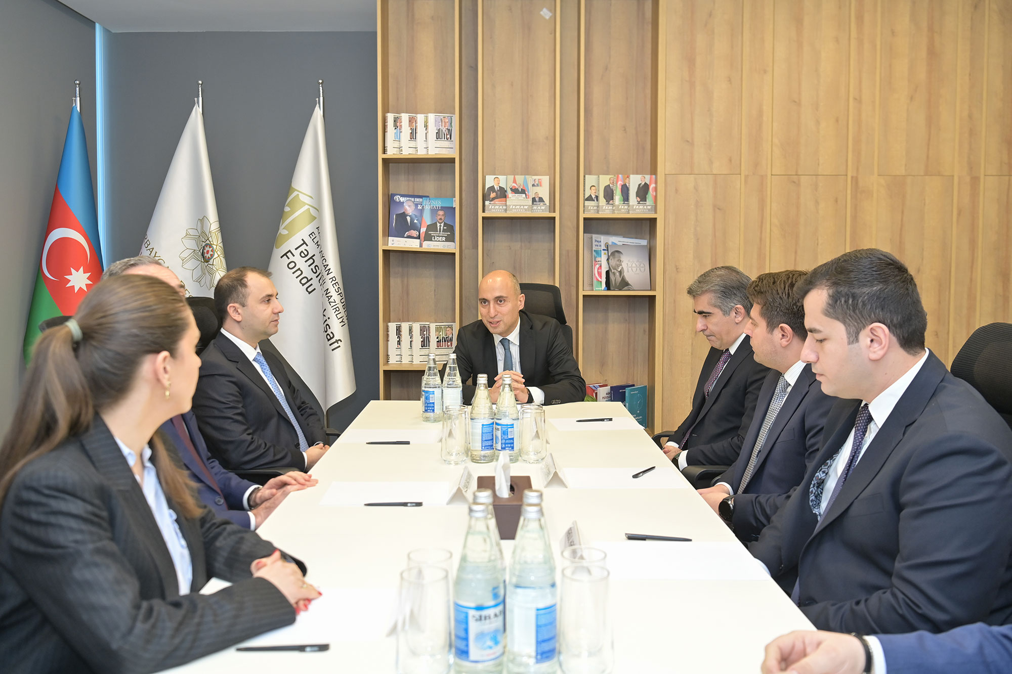 Təhsilin İnkişafı Fondunun yeni sədri kollektivə təqdim olunub