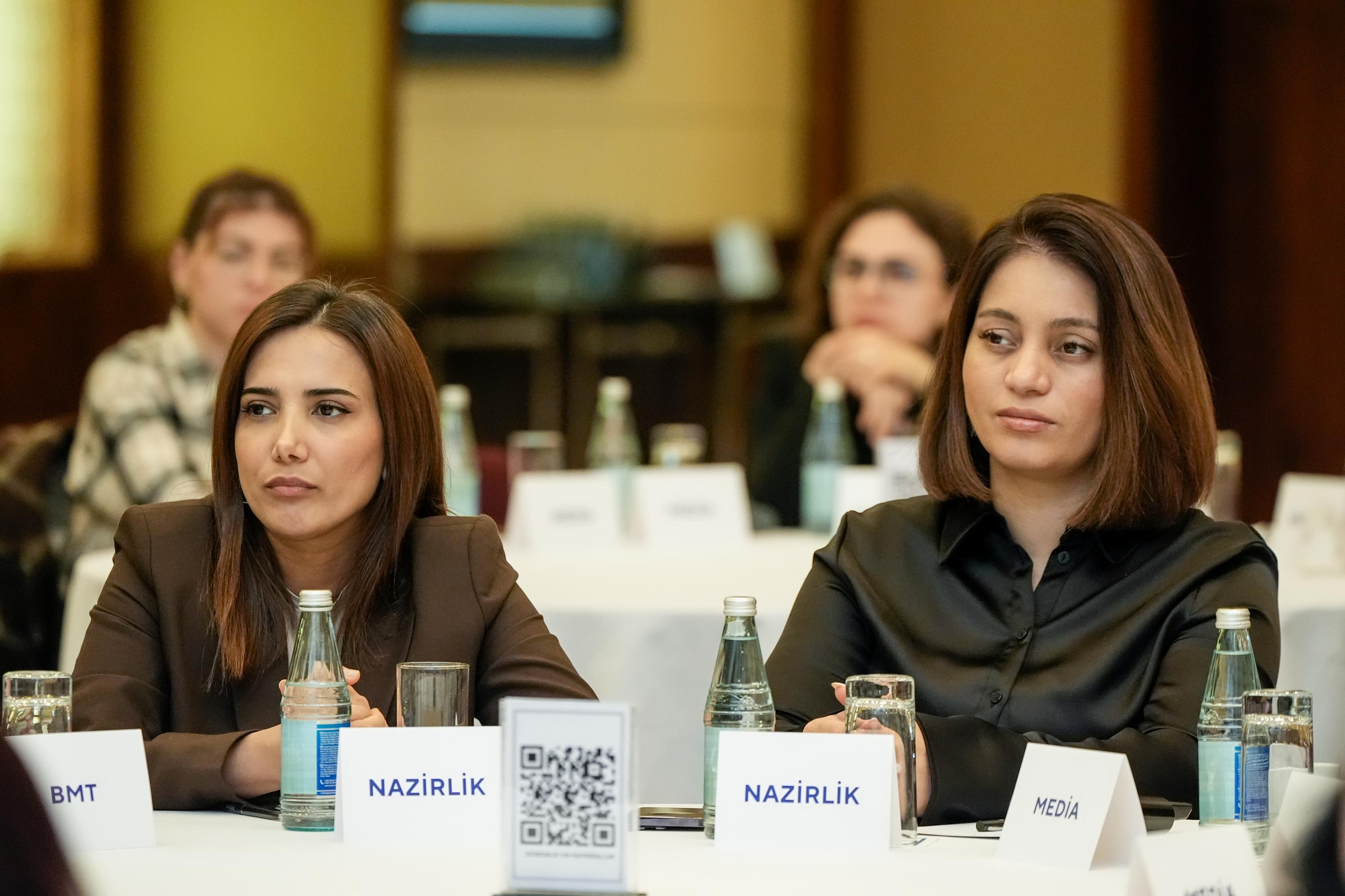 “Mediada inklüziv dildən istifadənin təşviqi” mövzusunda seminar keçirilib