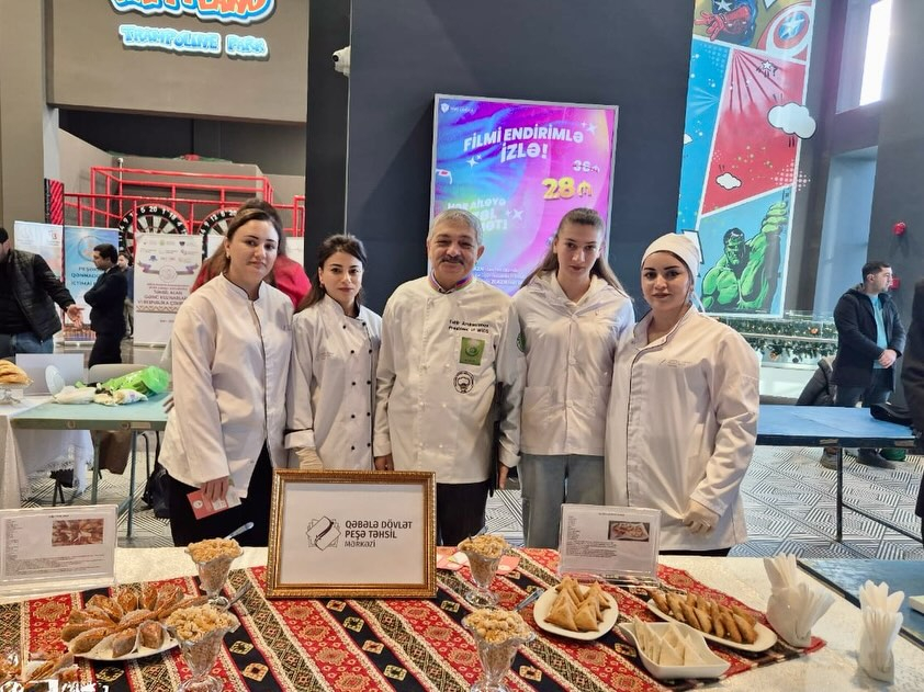 Qəbələ Peşə Mərkəzinin tələbələri  kulinariya yarışında birincilik qazanıblar