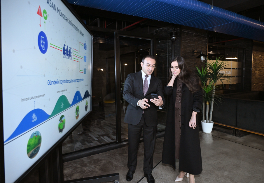 Leyla Əliyeva “ASAN Məktub” sosial proqramının 10 illiyinə həsr olunan tədbirdə iştirak edib