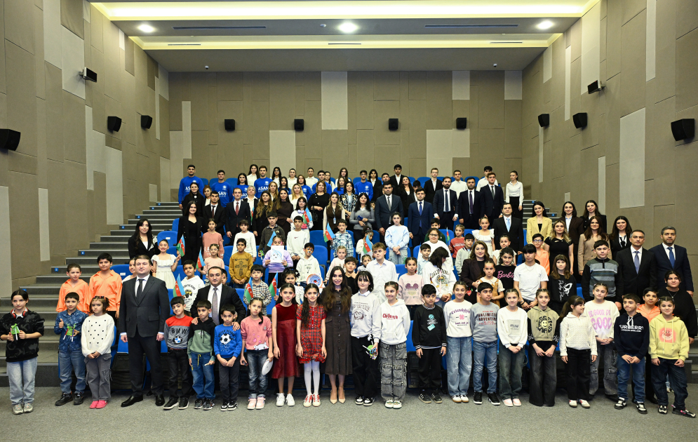 Leyla Əliyeva “ASAN Məktub” sosial proqramının 10 illiyinə həsr olunan tədbirdə iştirak edib