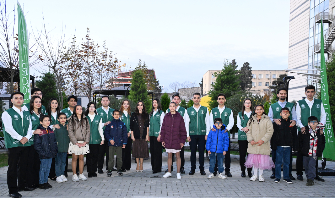 Leyla Əliyeva “ASAN Məktub” sosial proqramının 10 illiyinə həsr olunan tədbirdə iştirak edib