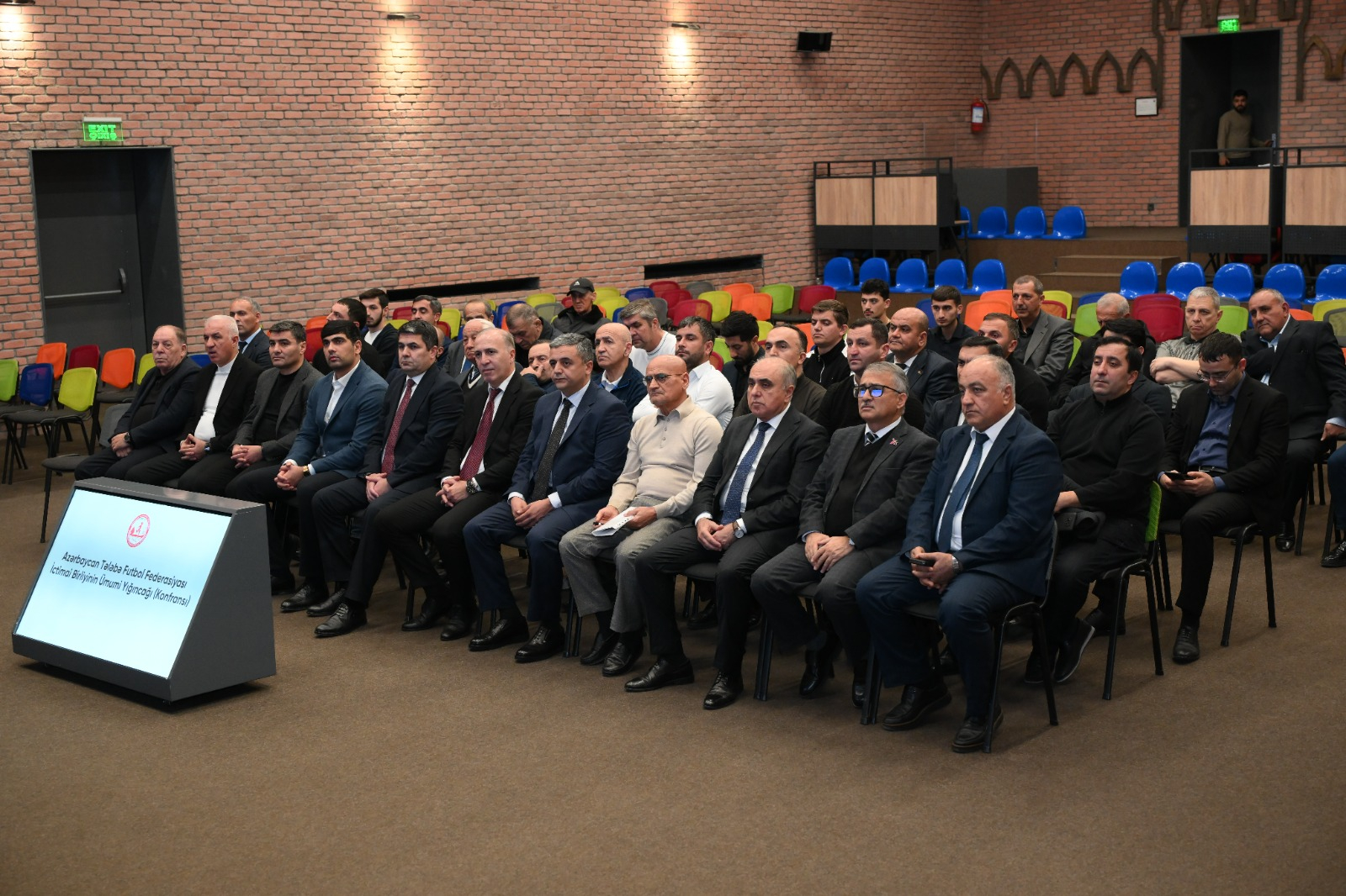 Nazir müavini Azərbaycan Tələbə Futbol Federasiyasının ümumi yığıncağında iştirak edib