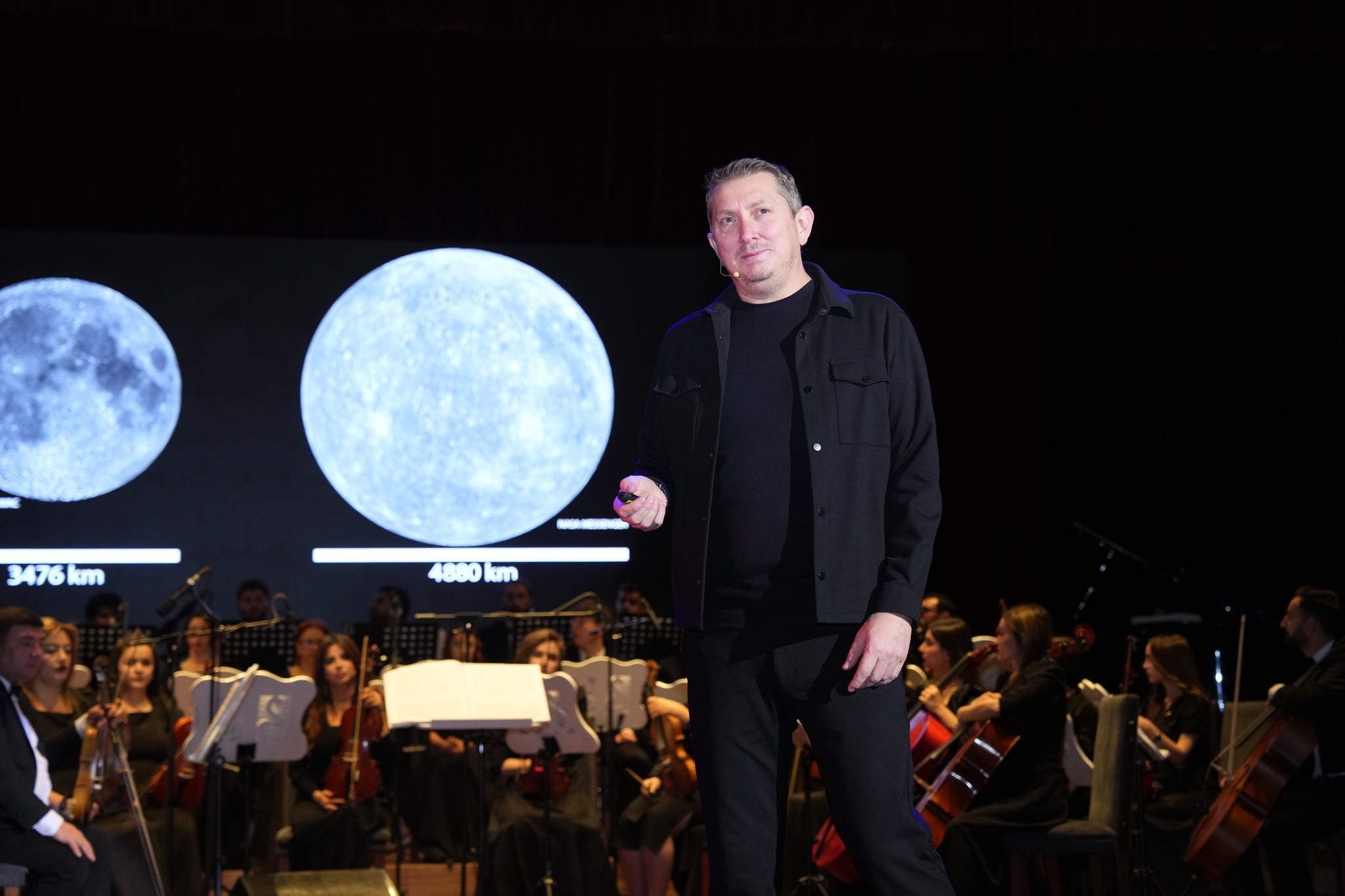 Elm və musiqi eyni səhnədə: Astrofizik alim NDU-ya gəlib