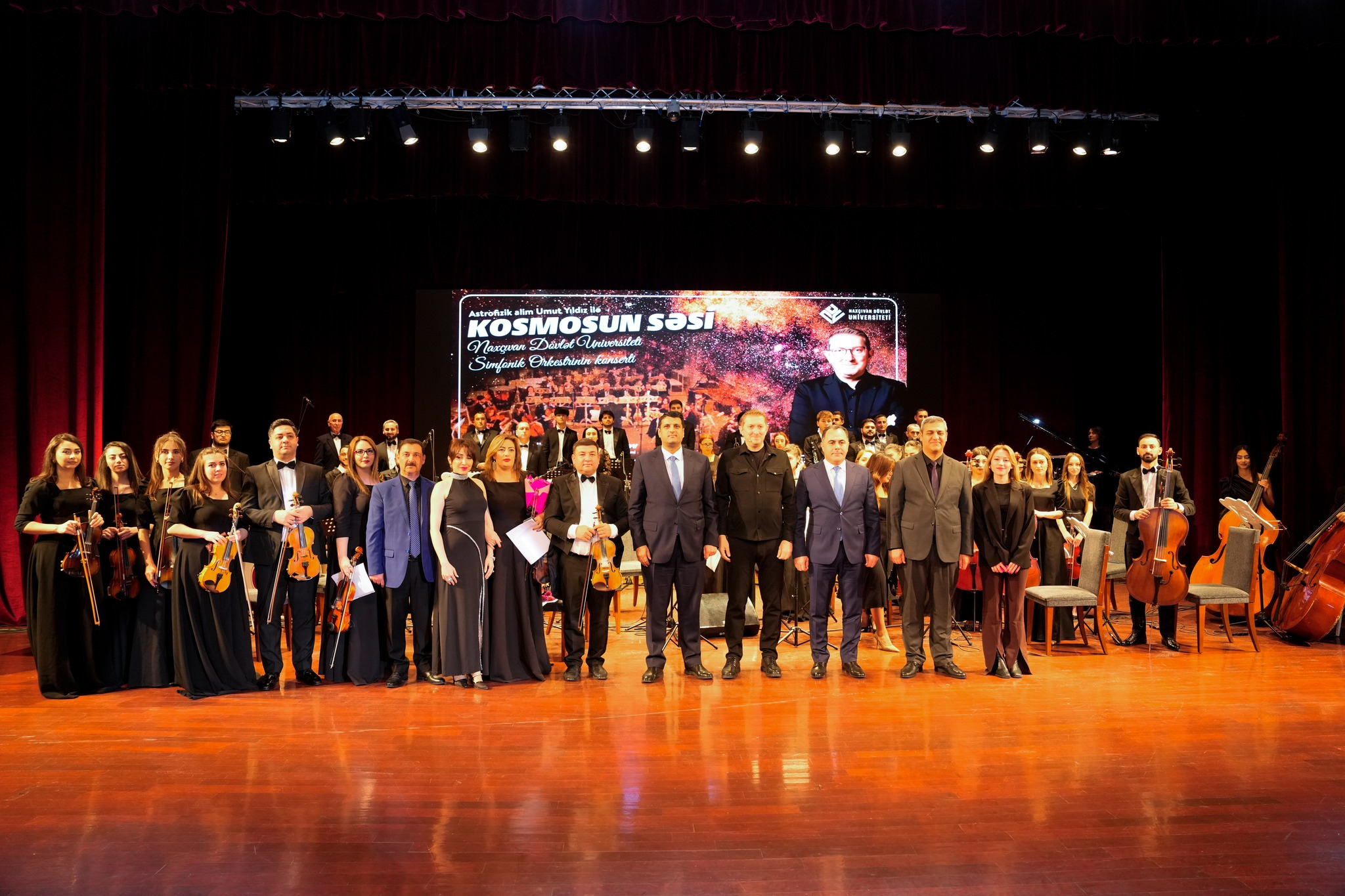 Elm və musiqi eyni səhnədə: Astrofizik alim NDU-ya gəlib