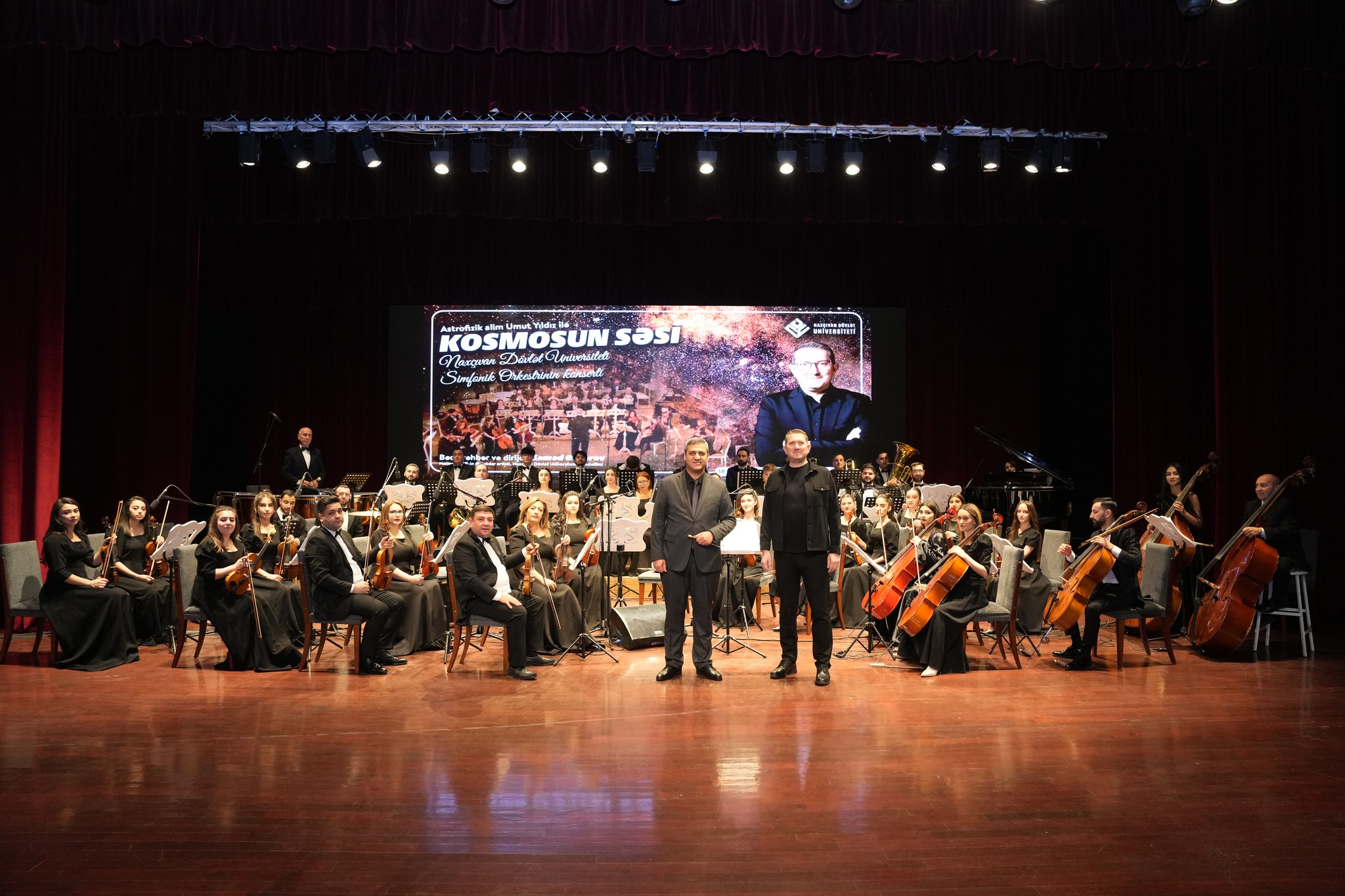 Elm və musiqi eyni səhnədə: Astrofizik alim NDU-ya gəlib