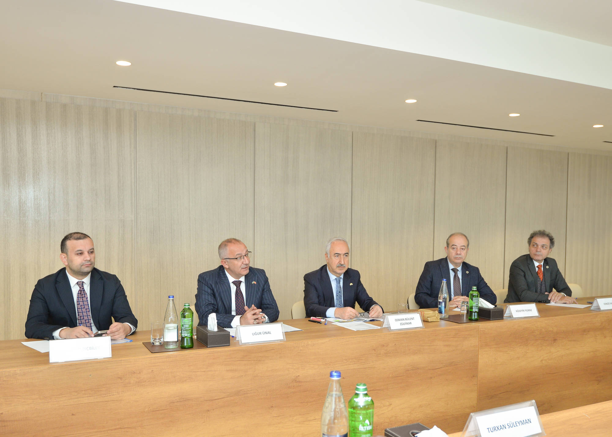 Elm və təhsil naziri Türkiyənin bir neçə universitetinin rəhbəri ilə görüşüb