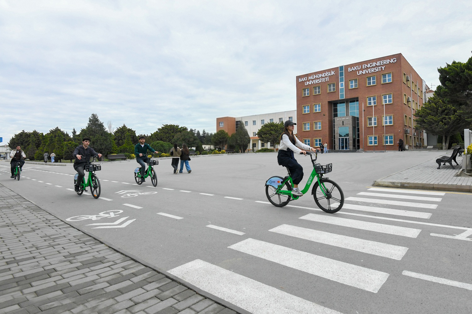 BMU kampusunda velosiped infrastrukturu istifadəyə verilib