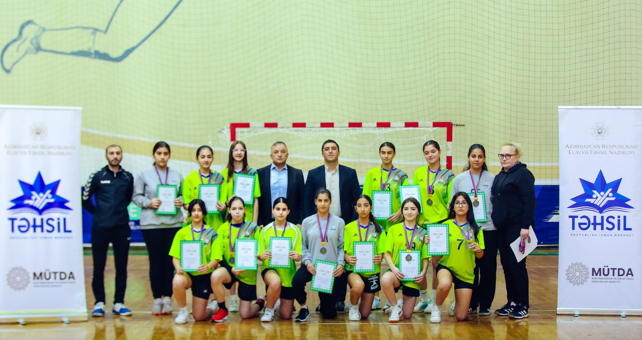 Həndbol üzrə respublika birinciliyi keçirilib