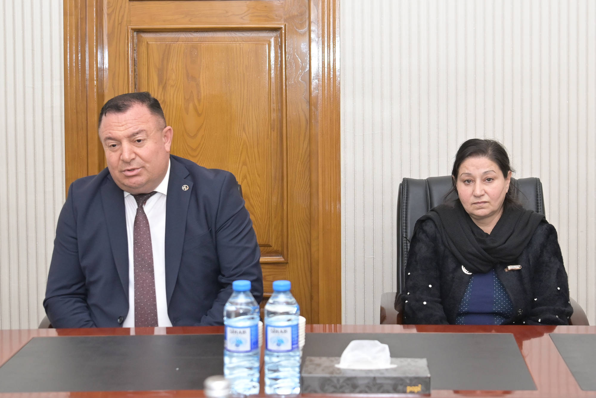 Emin Əmrullayev Ağcabədidə vətəndaşları qəbul edib