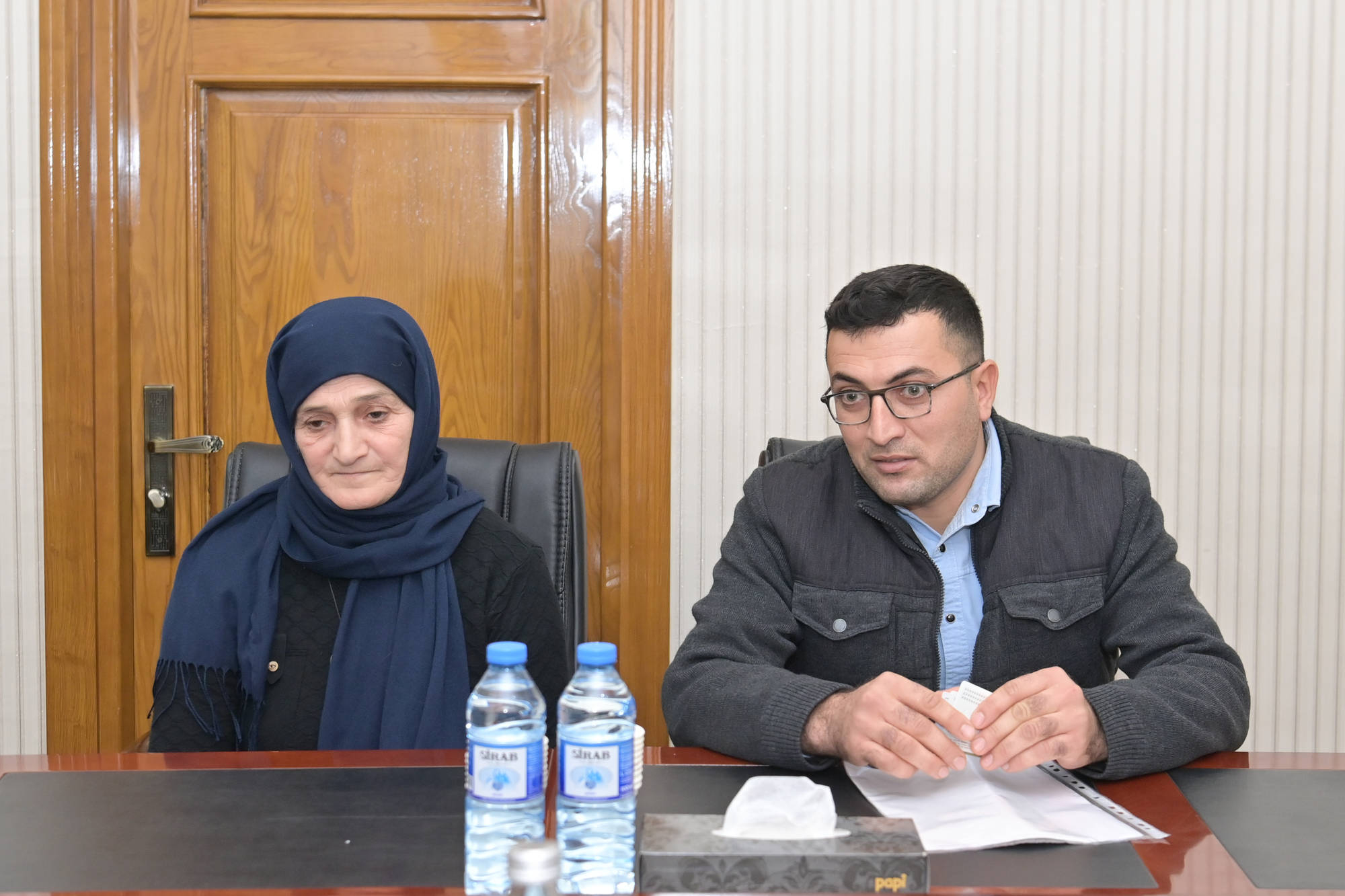 Emin Əmrullayev Ağcabədidə vətəndaşları qəbul edib