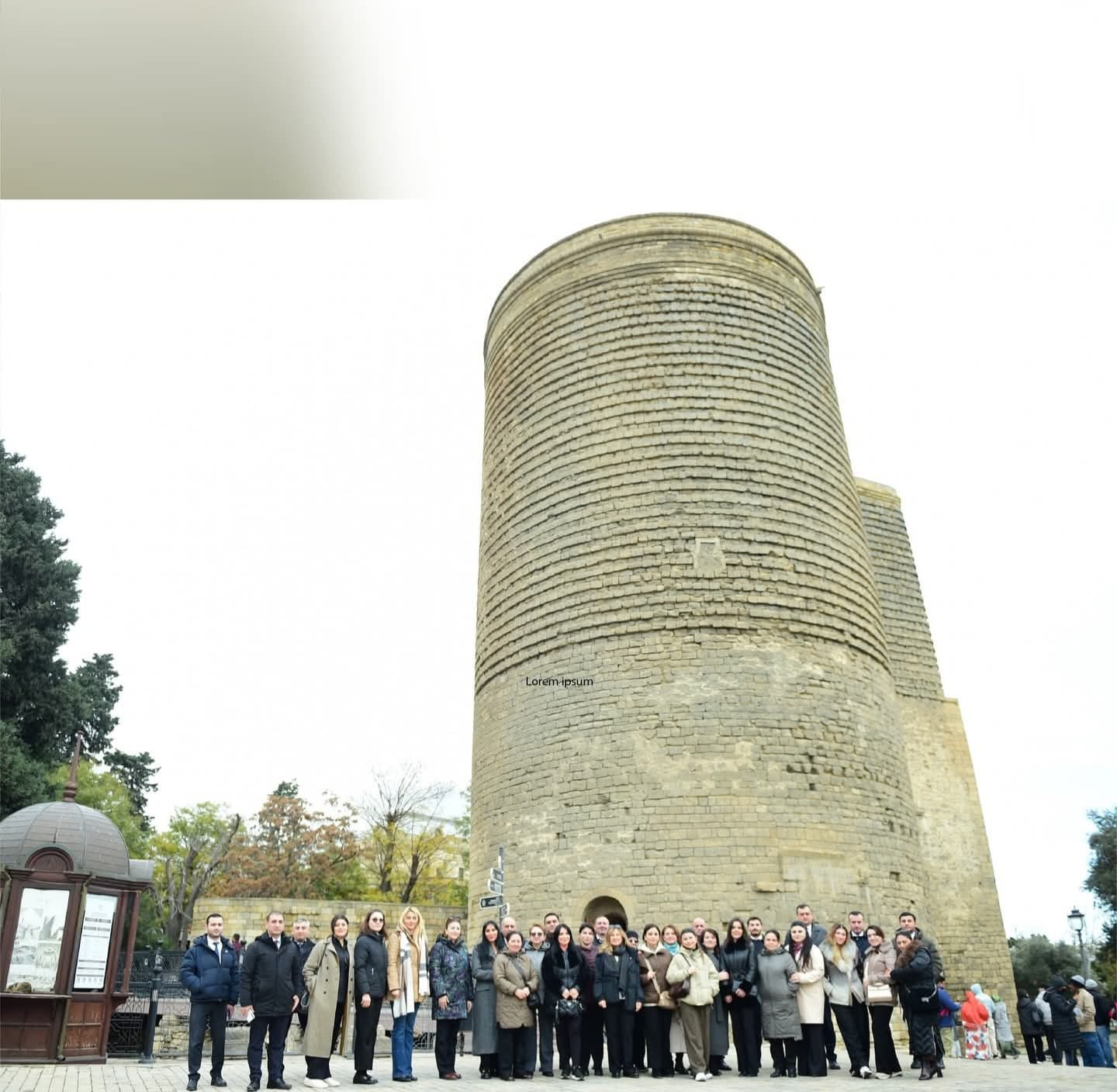 ETİHİ-nin əməkdaşları “İçərişəhər” Dövlət Tarix-Memarlıq Qoruğuna ekskursiya ediblər