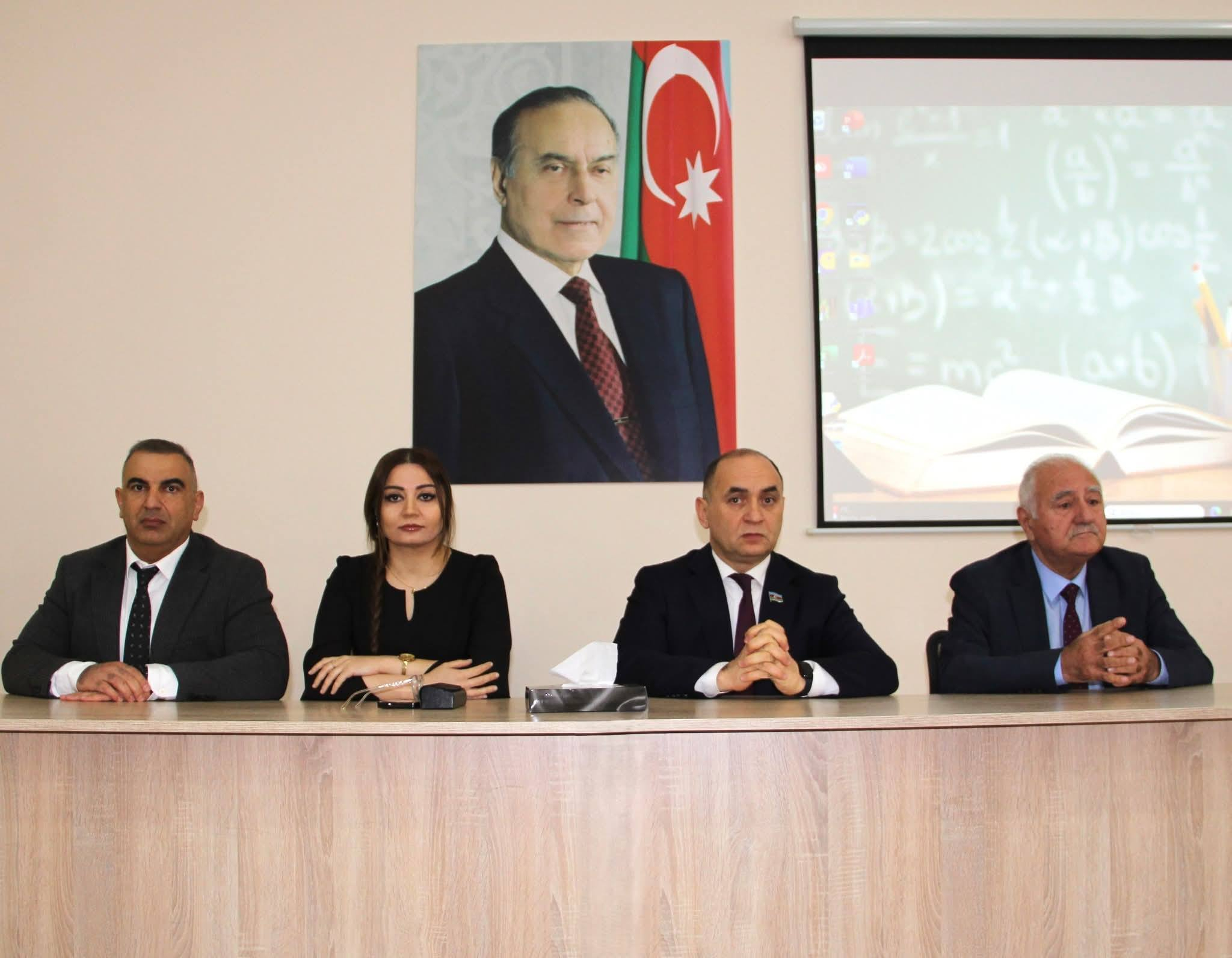 Cəlilabadda müəllim və şagirdlərlə görüş keçirilib