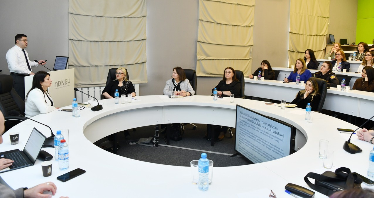 ADNSU-da innovativ xidmətlər və proqram təminatı mövzusunda infosessiya keçirilib
