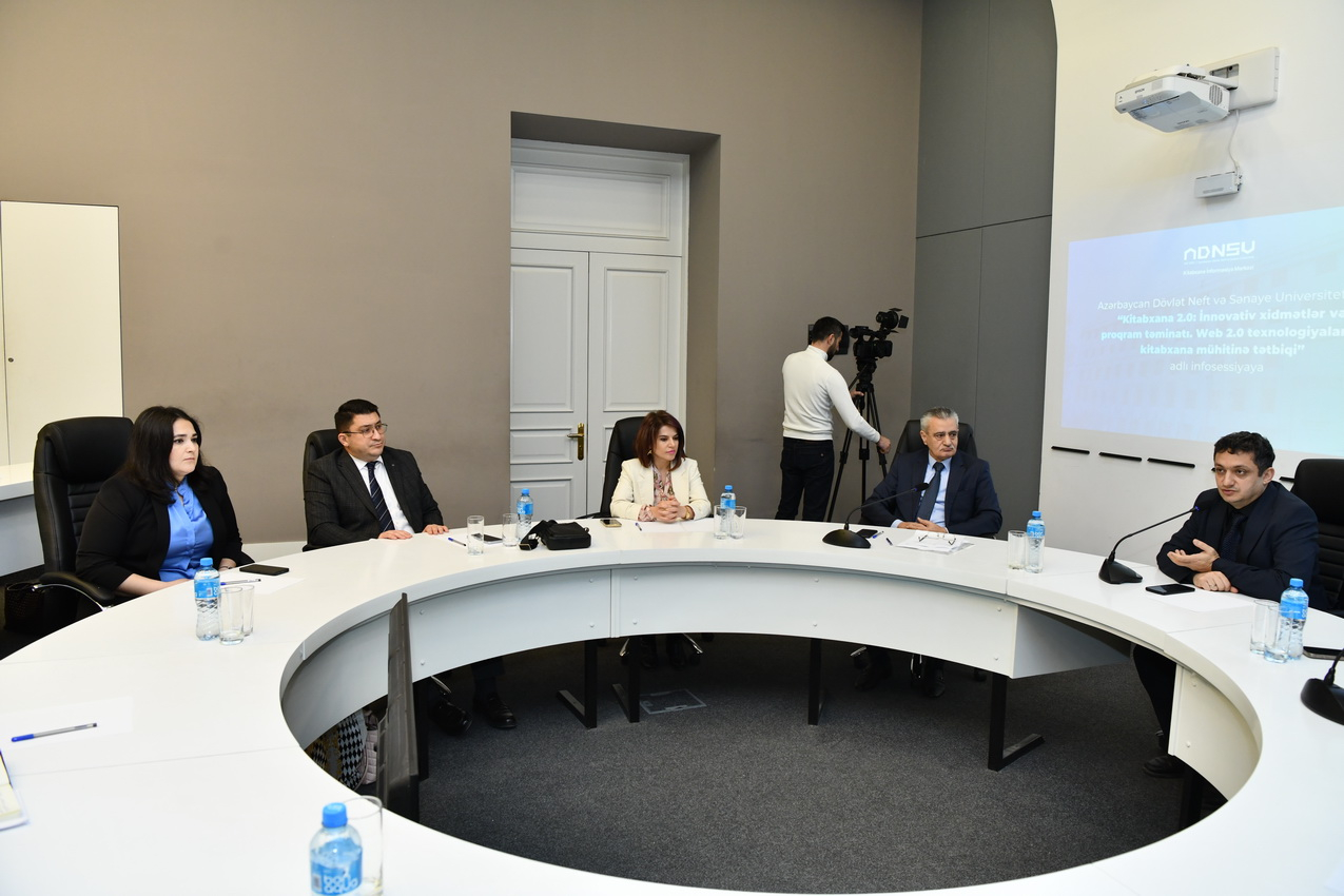 ADNSU-da innovativ xidmətlər və proqram təminatı mövzusunda infosessiya keçirilib