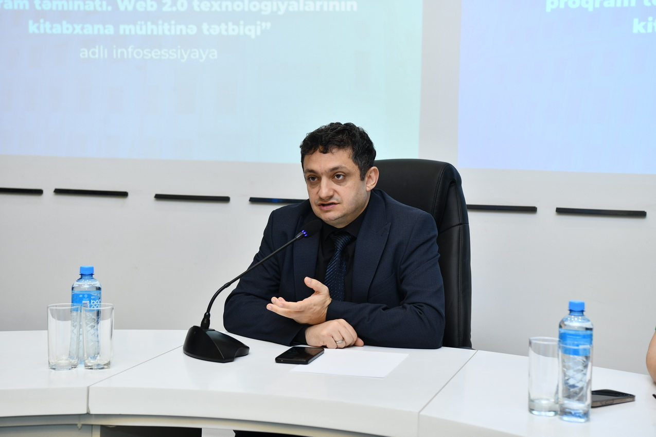 ADNSU-da innovativ xidmətlər və proqram təminatı mövzusunda infosessiya keçirilib