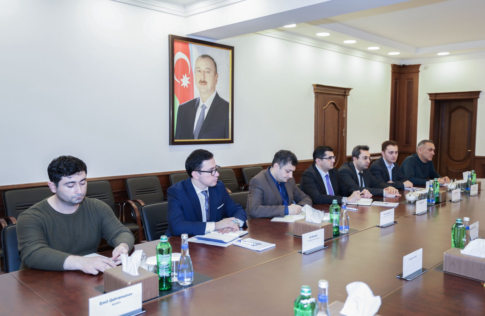 ADNSU ilə Müdafiə Sənayesi Nazirliyi arasında əməkdaşlıq müzakirə olunub