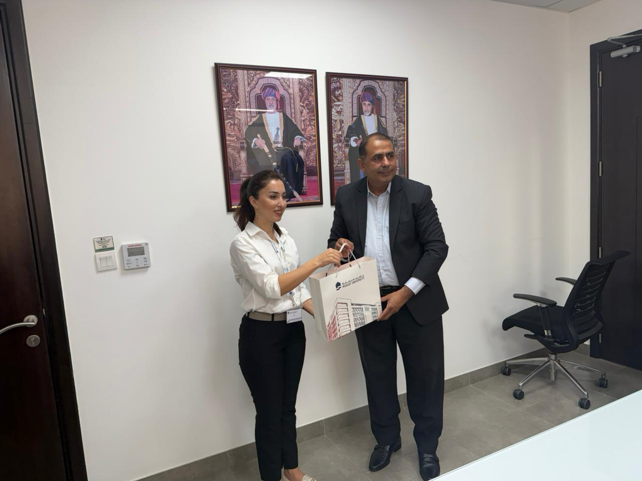 AzMİU və Oman universitetləri arasında ikili diplom imkanları müzakirə olunub