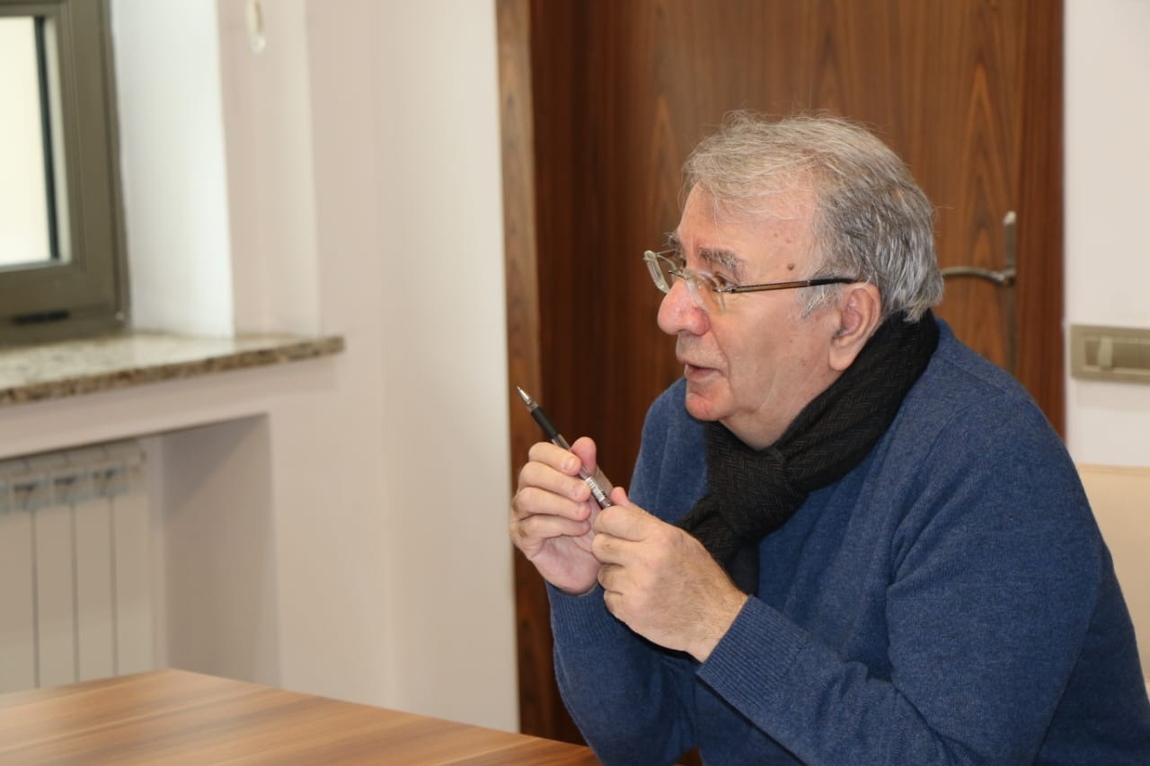 Humboldt mükafatına layiq görülmüş ilk azərbaycanlı alim AzMİU-da görüş keçirib