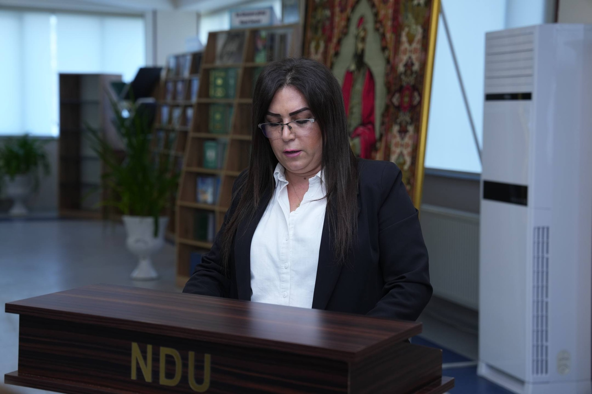 NDU-da Naxçıvanın memarlıq abidələri haqqında dərslik təqdim olunub