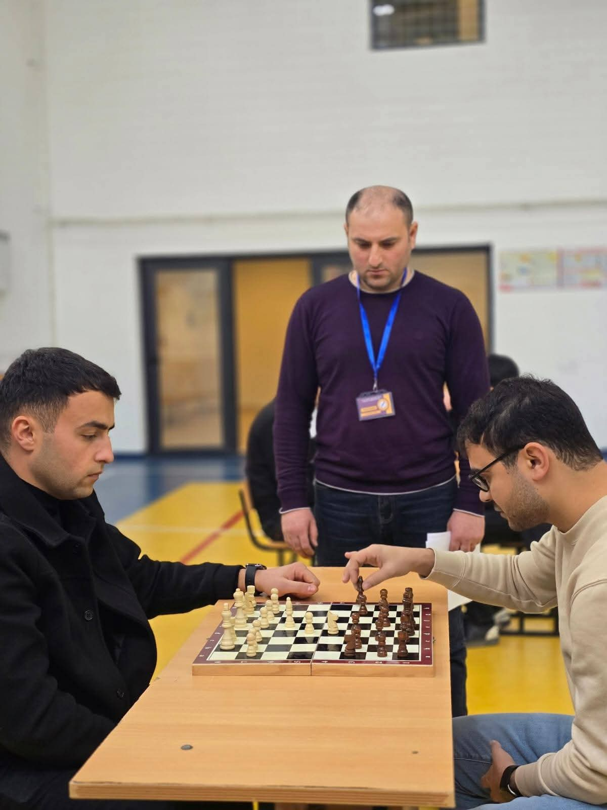 Müəllimlər və tələbələr arasında şahmat turnirinə start verilib