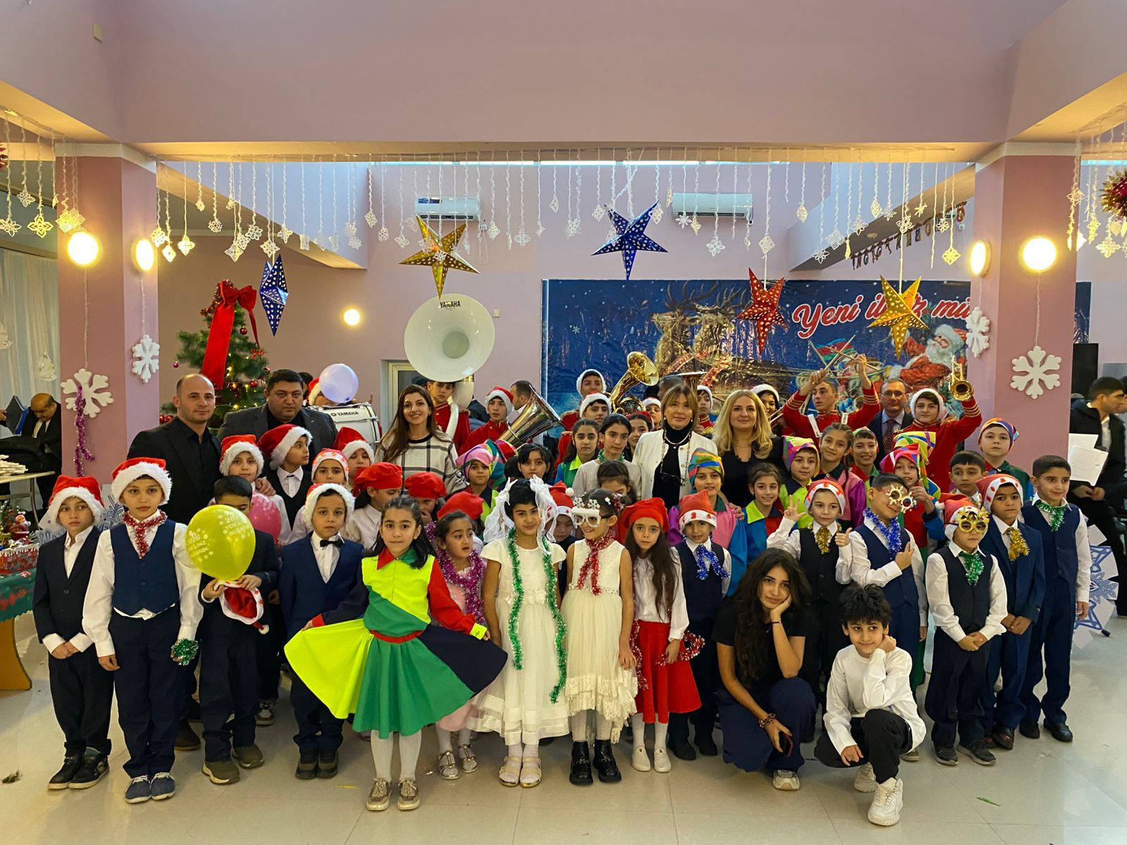 2 nömrəli internat məktəbində Yeni il münasibətilə tədbir keçirilib