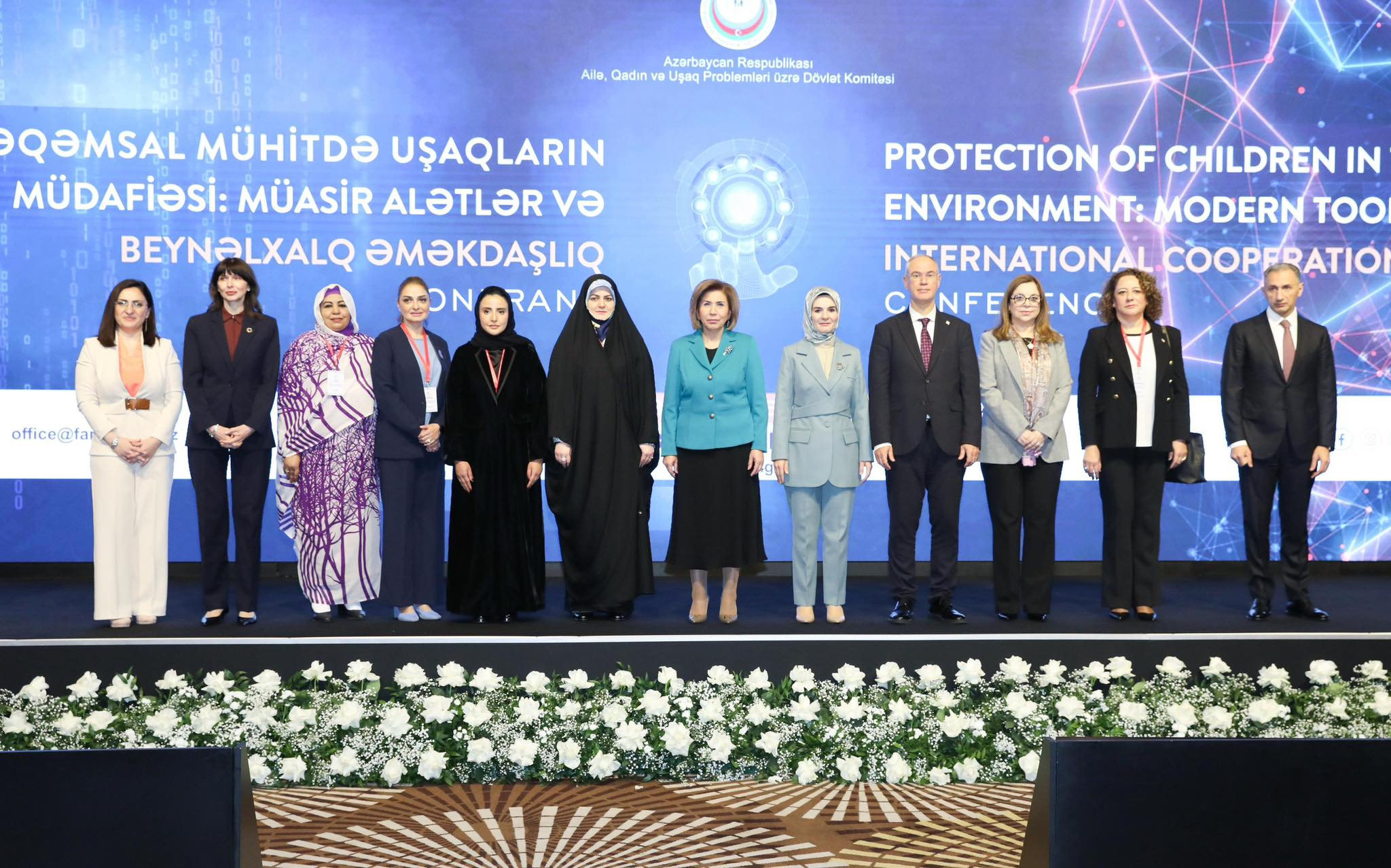 "Rəqəmsal mühitdə uşaqların müdafiəsi: Müasir alətlər və beynəlxalq əməkdaşlıq" mövzusunda beynəlxalq konfrans keçirilib