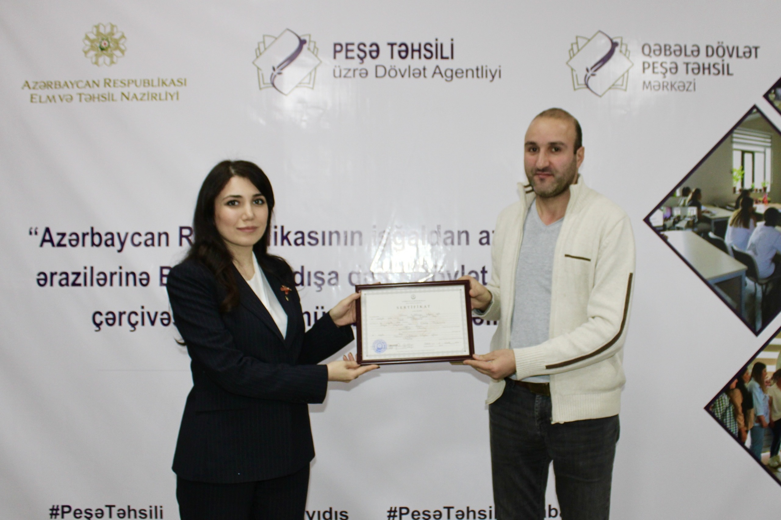 “Arıçılıq” təlimlərini uğurla bitirən müdavimlərə sertifikatlar təqdim edilib