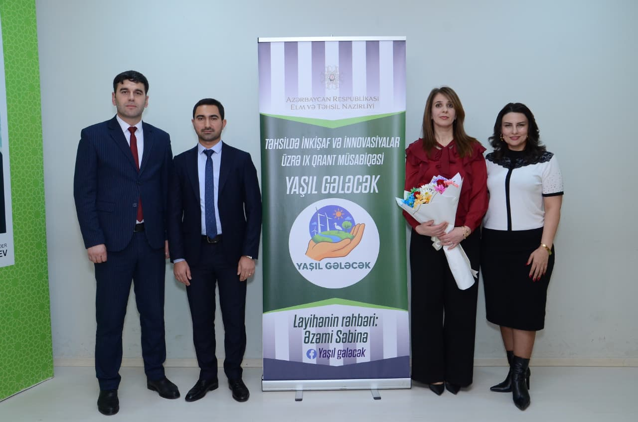 “Yaşıl gələcək” layihəsinin açılış tədbiri keçirilib