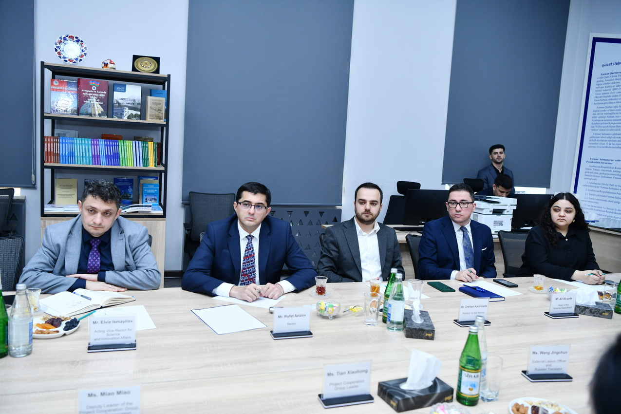 ADNSU Çinin Fudan Universiteti ilə əməkdaşlıq edəcək