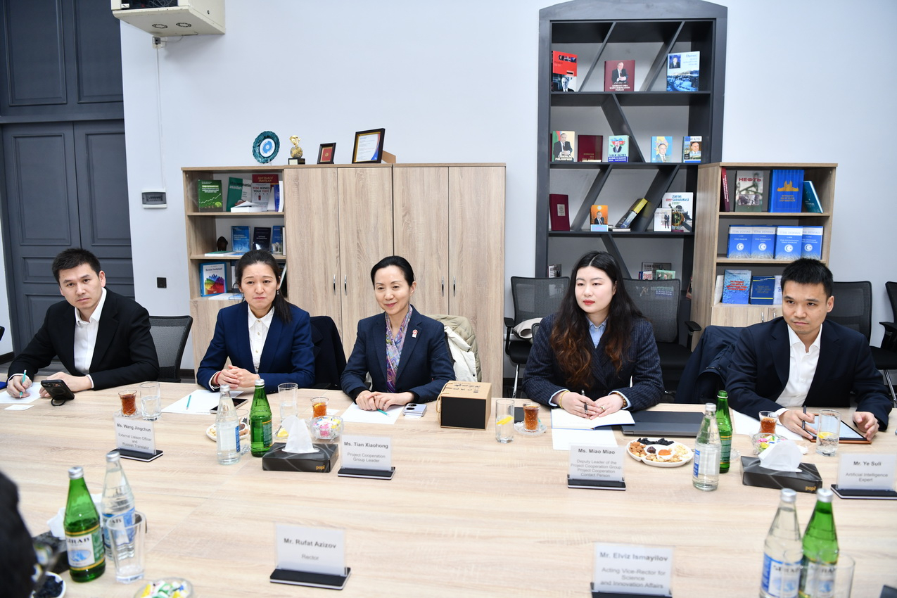 ADNSU Çinin Fudan Universiteti ilə əməkdaşlıq edəcək