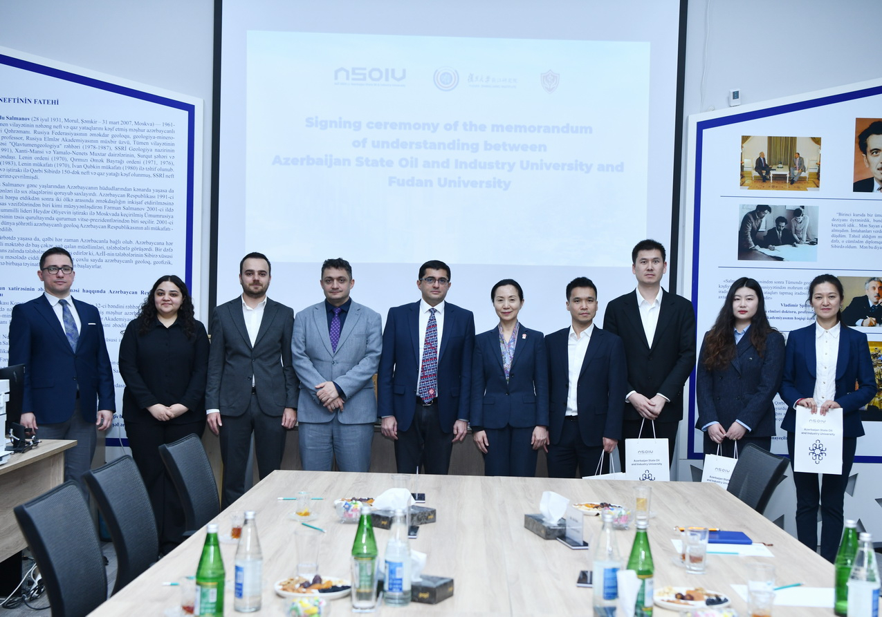 ADNSU Çinin Fudan Universiteti ilə əməkdaşlıq edəcək