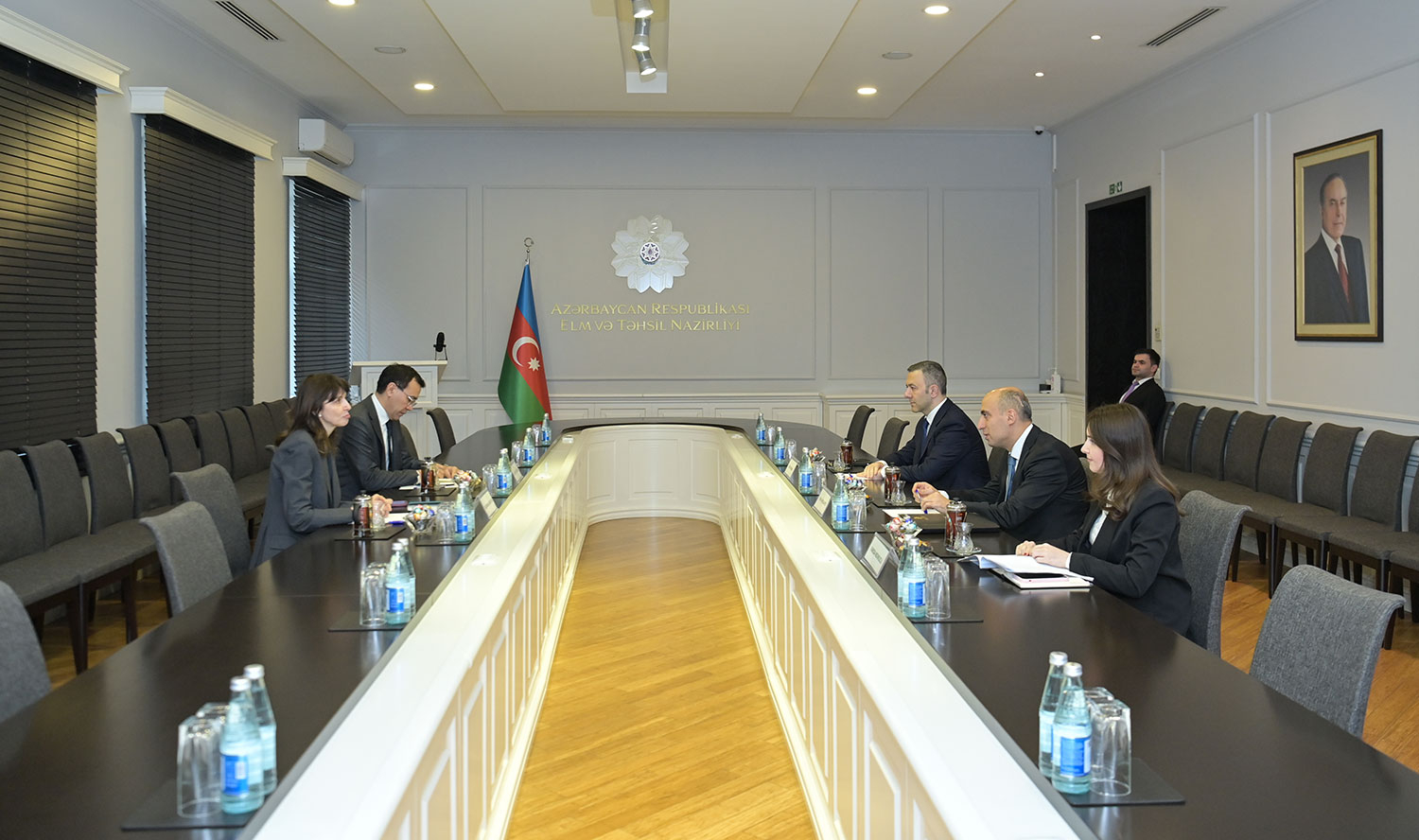 Elm və təhsil naziri BMT-nin Rezident Əlaqələndiricisi ilə görüşüb