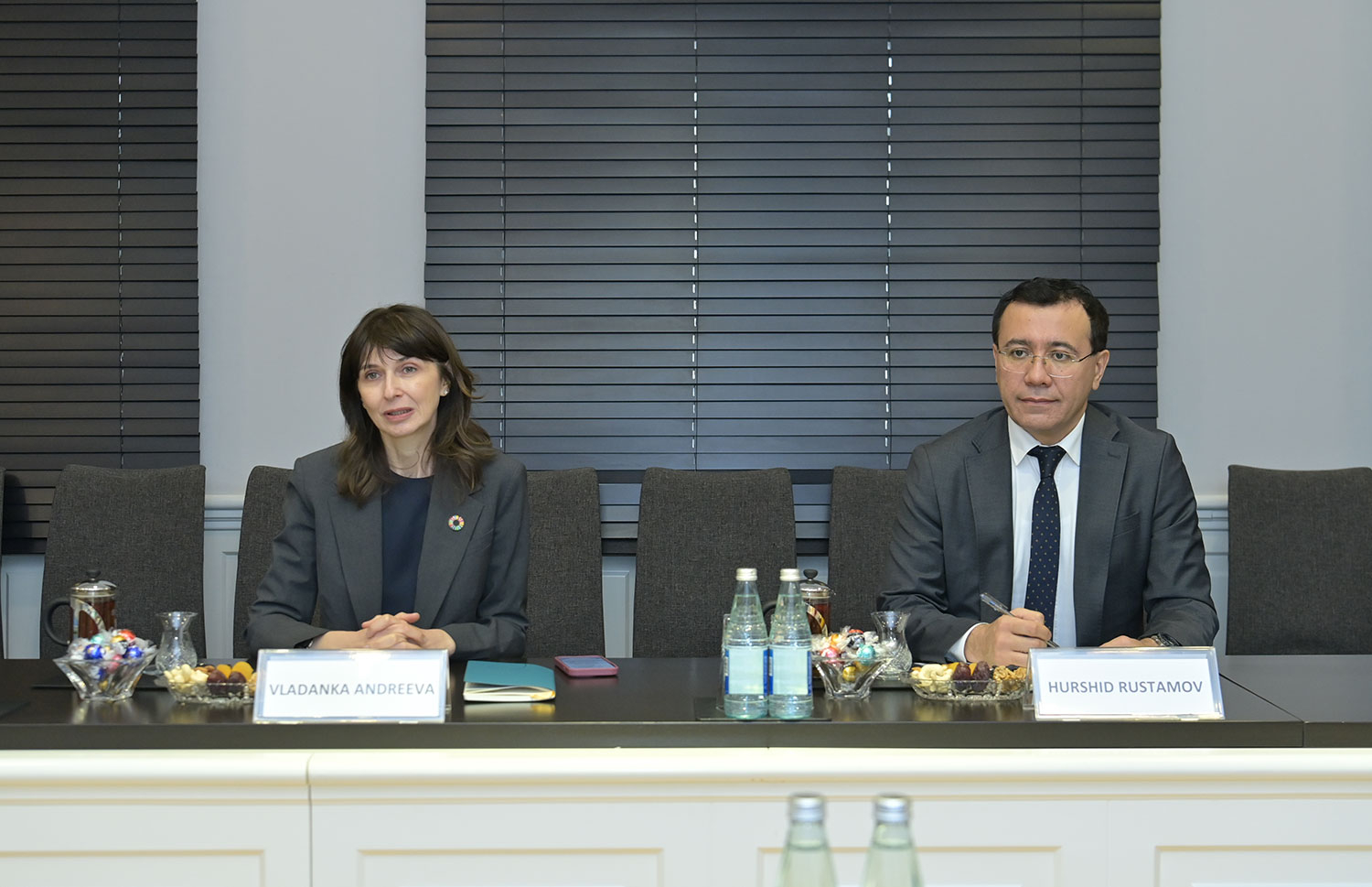 Elm və təhsil naziri BMT-nin Rezident Əlaqələndiricisi ilə görüşüb