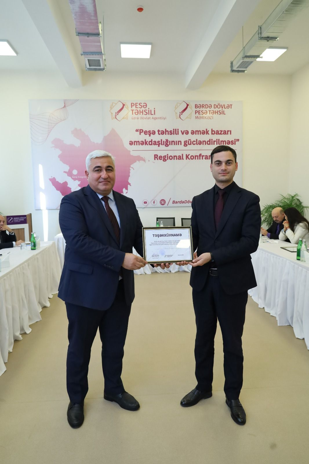 Bərdədə peşə təhsili və əmək bazarının əməkdaşlığı üzrə konfrans keçirilib