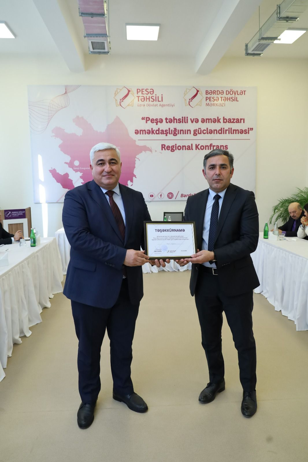 Bərdədə peşə təhsili və əmək bazarının əməkdaşlığı üzrə konfrans keçirilib