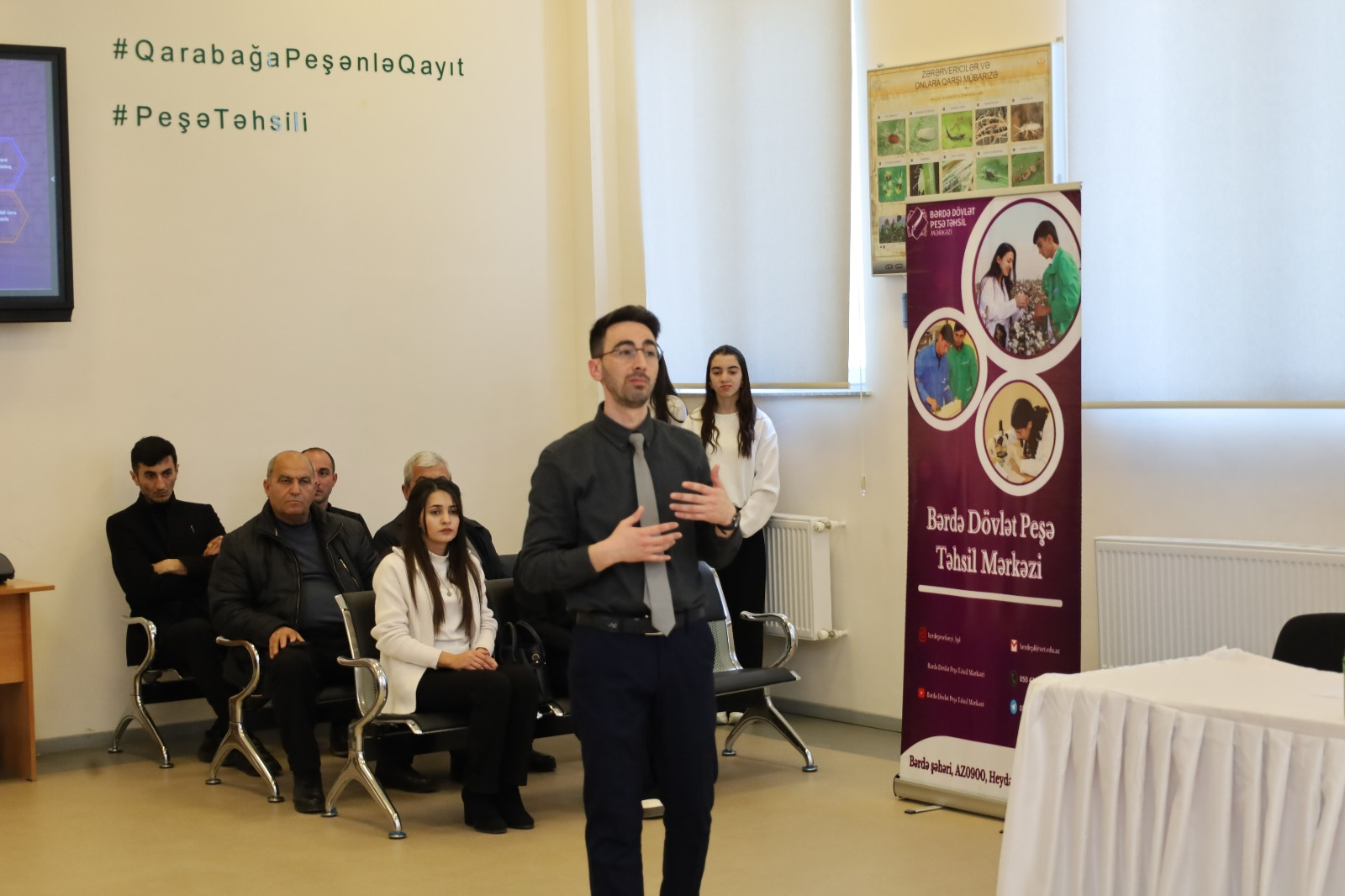 Bərdədə peşə təhsili və əmək bazarının əməkdaşlığı üzrə konfrans keçirilib