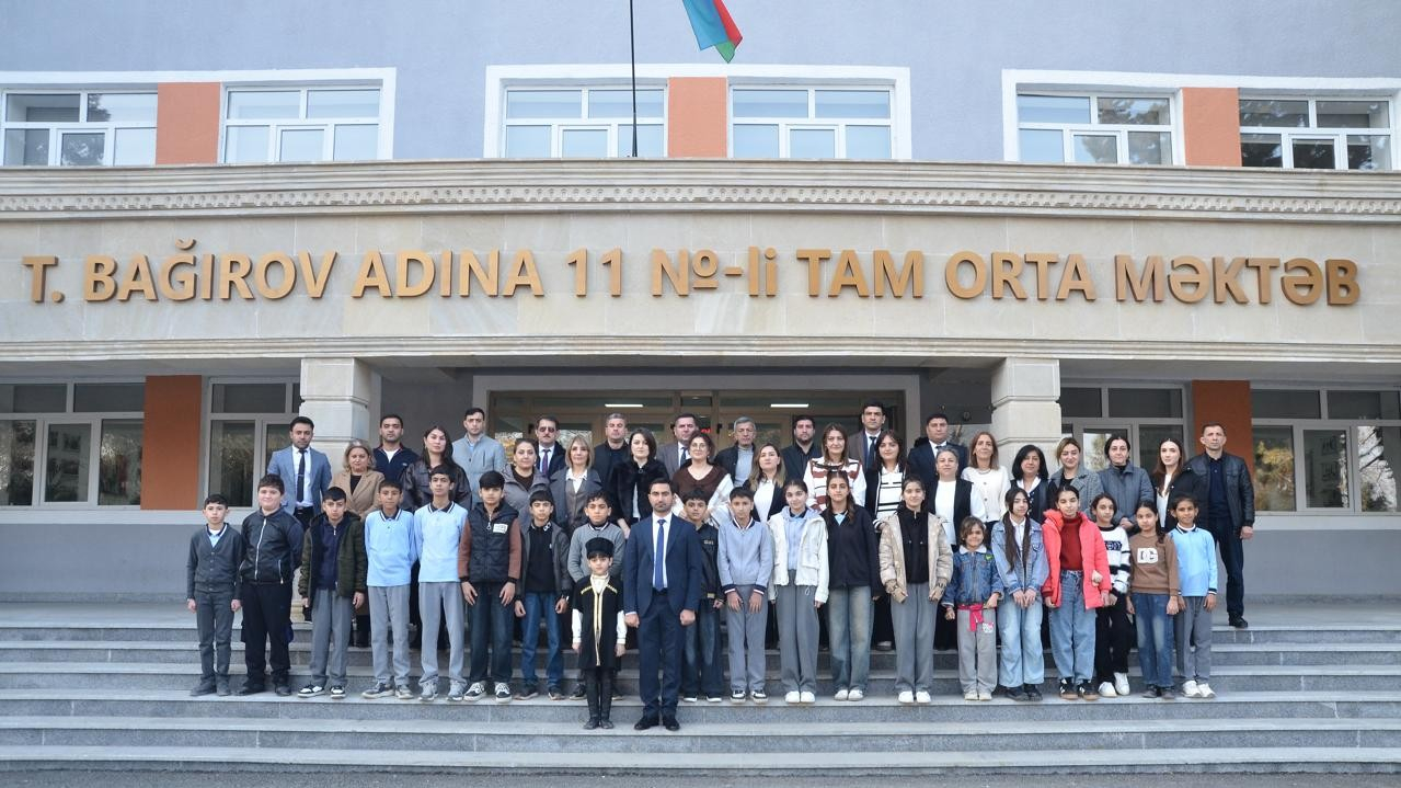 Şirvan məktəblilərinin badminton idman növünə marağı artırılır 