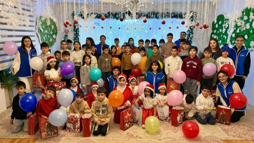 Leyla Əliyevanın təşəbbüsü ilə Gəncədə uşaq evində Yeni il tədbiri keçirilib