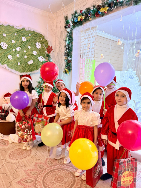Leyla Əliyevanın təşəbbüsü ilə Gəncədə uşaq evində Yeni il tədbiri keçirilib