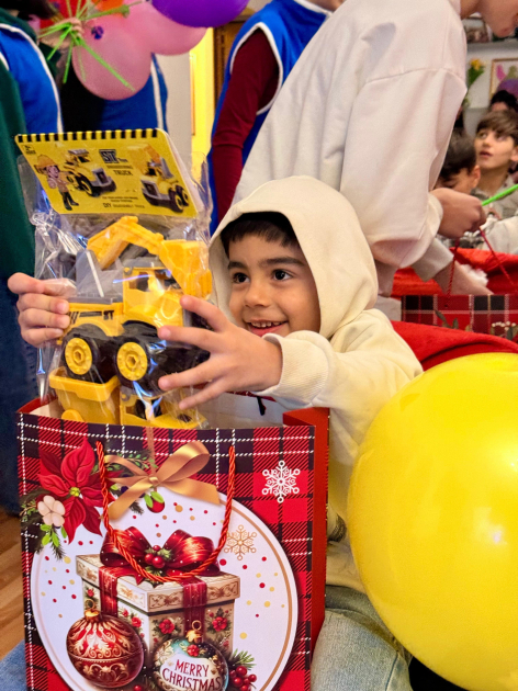 Leyla Əliyevanın təşəbbüsü ilə Gəncədə uşaq evində Yeni il tədbiri keçirilib