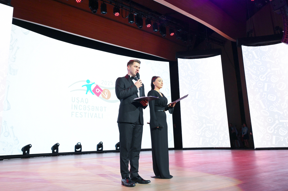 Uşaq İncəsənət Festivalının yekun mükafatlandırma mərasimi keçirilib