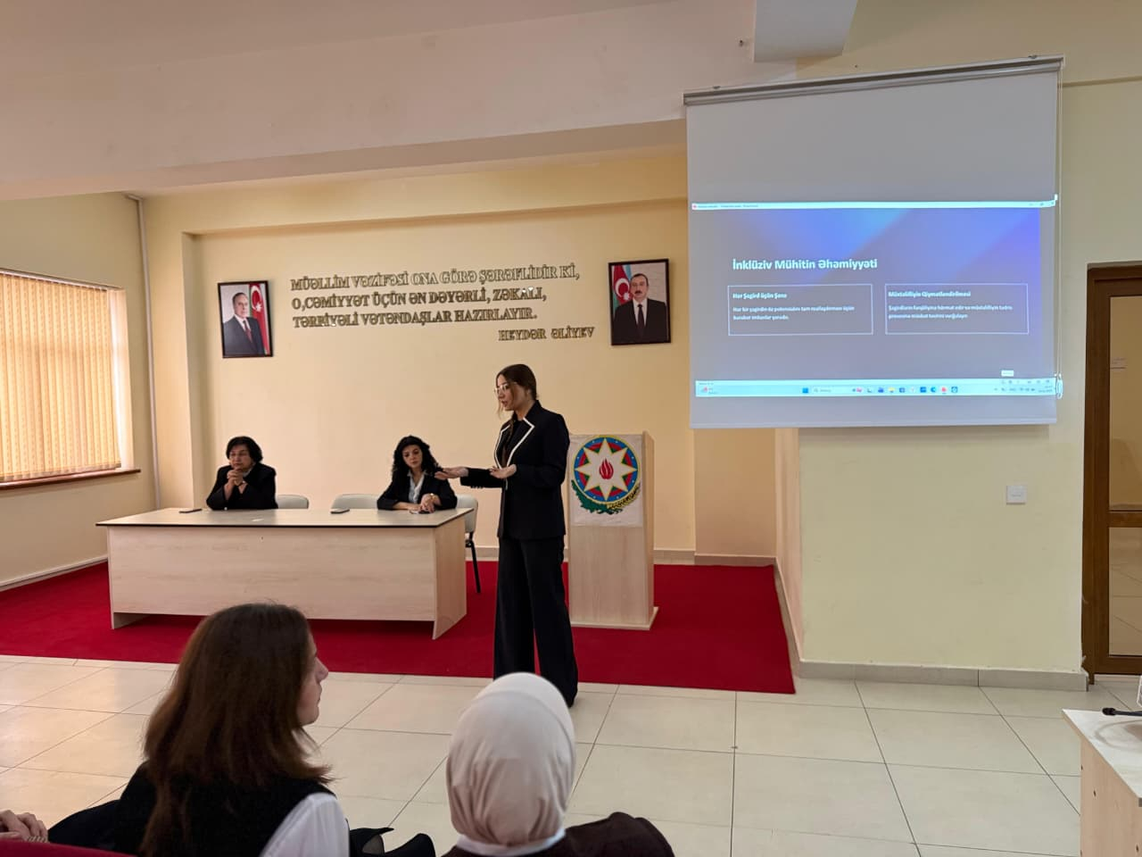 “Tədrisdə inklüziv mühitin əhəmiyyəti” - maarifləndirici təlim keçirilib