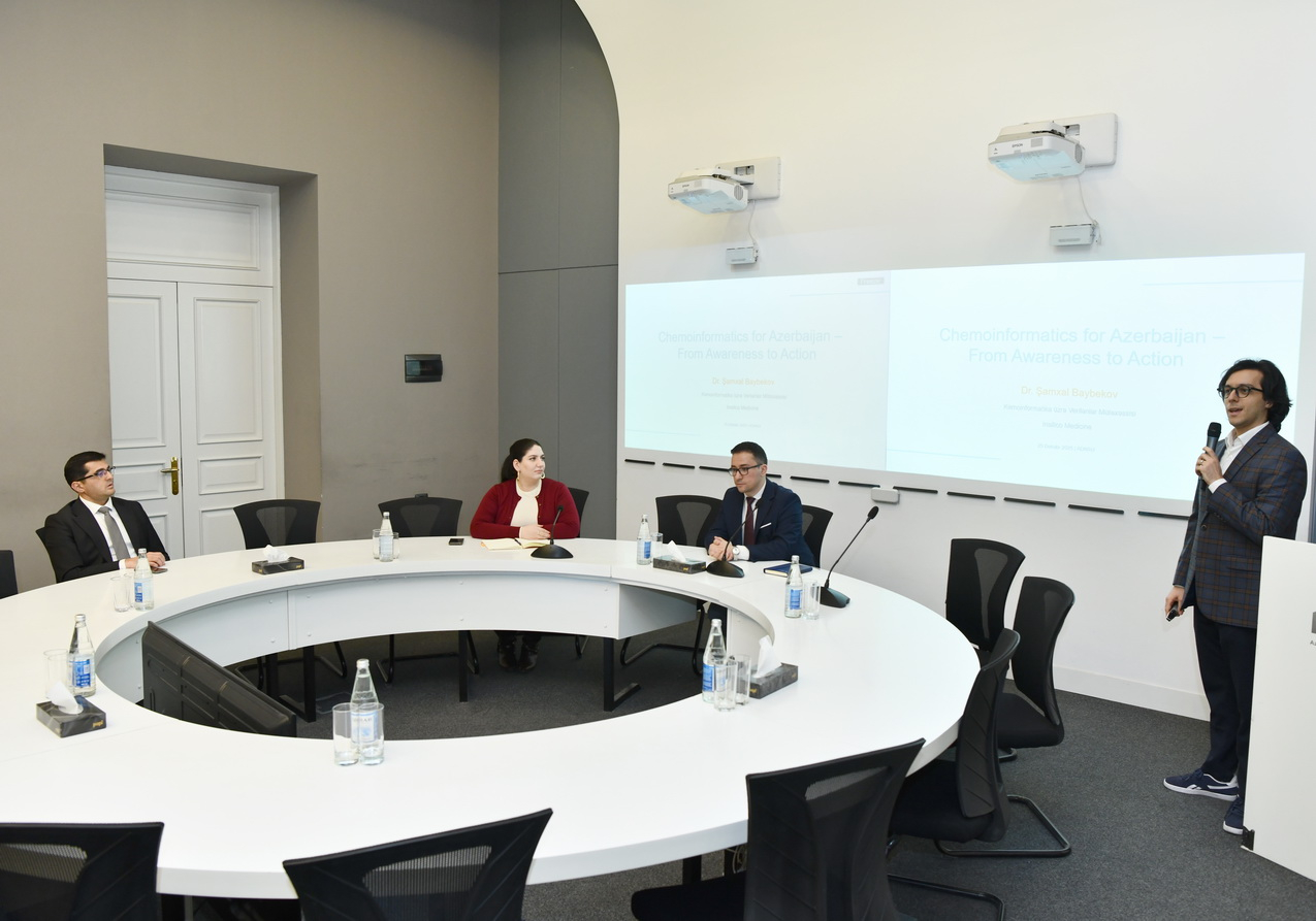 ADNSU-da “Azərbaycan üçün kemoinformatika” mövzusunda seminar keçirilib