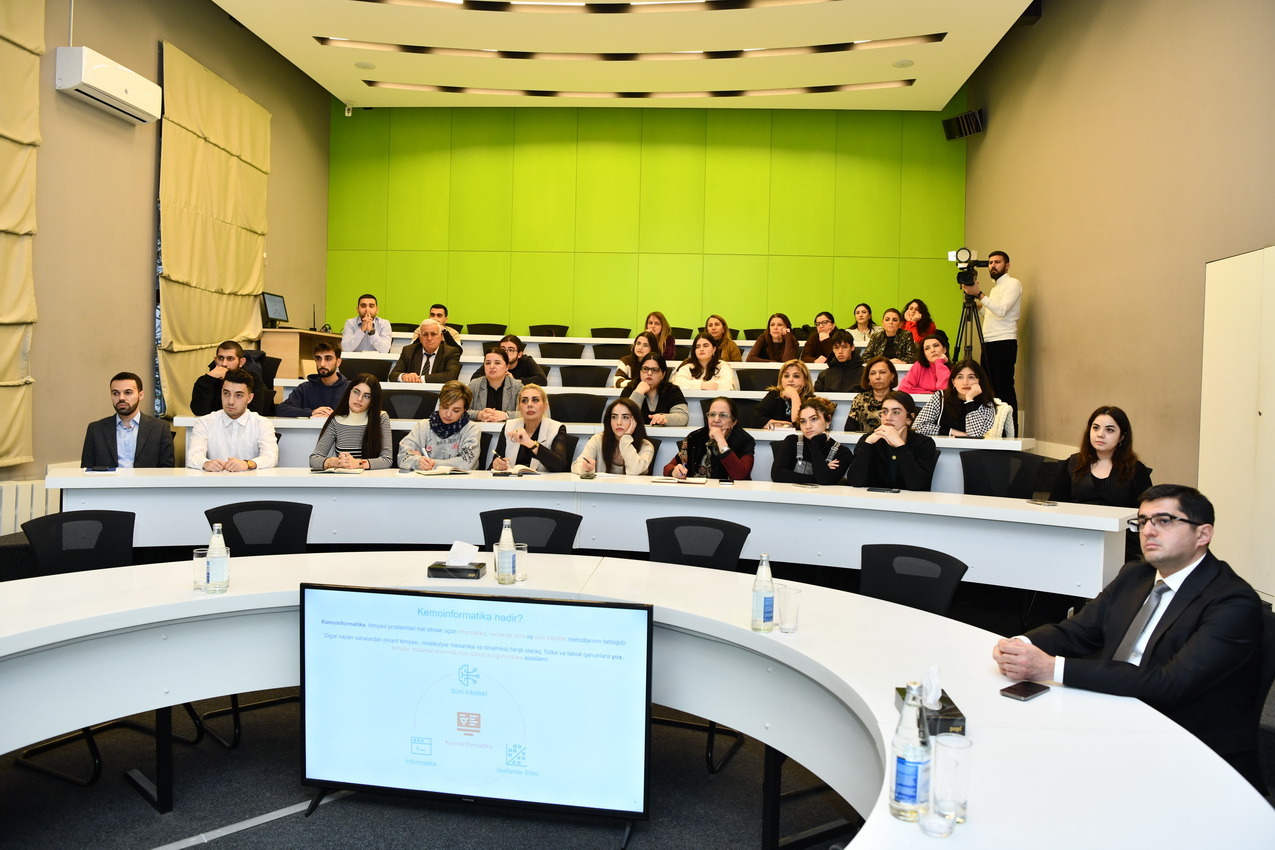 ADNSU-da “Azərbaycan üçün kemoinformatika” mövzusunda seminar keçirilib