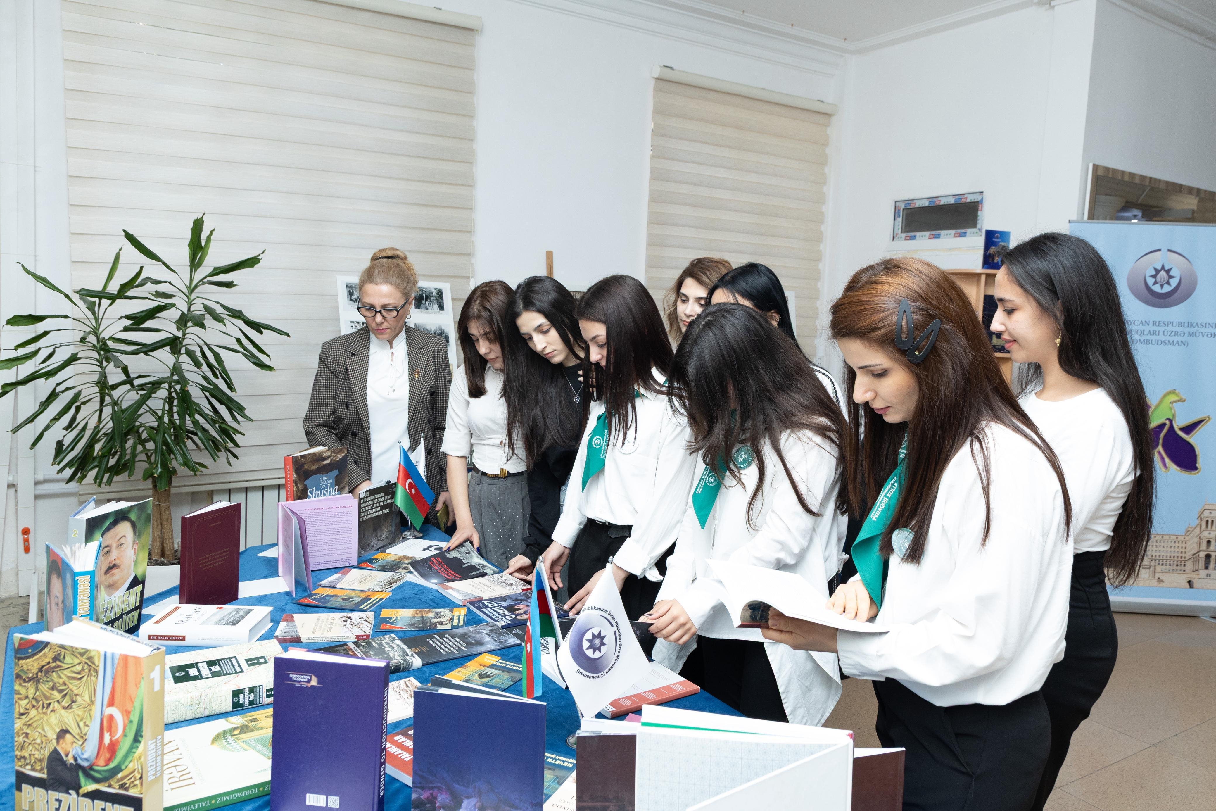 Pedaqoji Kollecdə Ombudsmanla görüş keçirilib