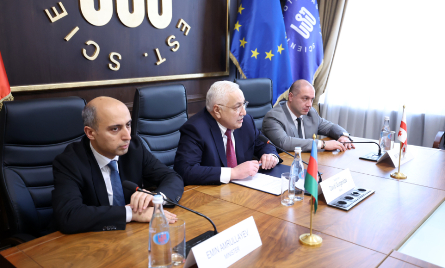 Emin Əmrullayev Gürcüstan Texniki Universitetinin Fəxri doktoru adına layiq görülüb