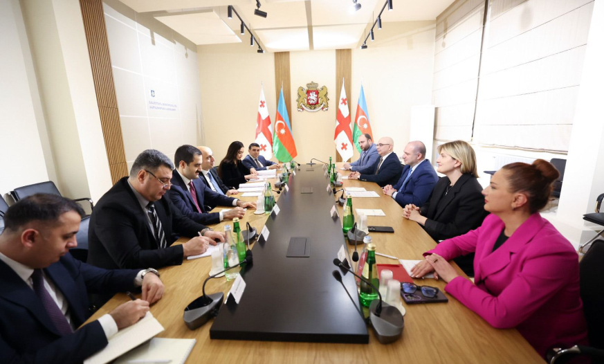 Emin Əmrullayev Gürcüstanın təhsil, elm və gənclər naziri ilə görüşüb
