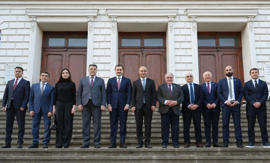 Elm və təhsil naziri Gürcüstanın aparıcı ali təhsil müəssisələrinə səfər edib