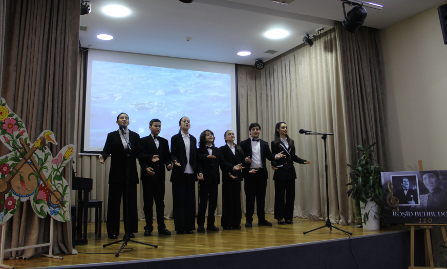 Rəşid Behbudovun mahnıları uşaqların ifasında